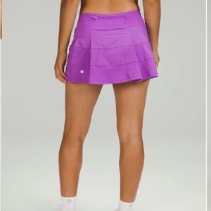 Lululemon Pace Rival Mid-Rise Skirt Tall - 
Moonlit Magenta